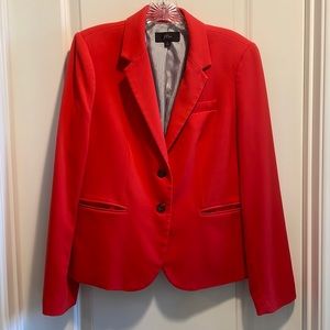 J. Crew 2-button blazer, Coral, size M